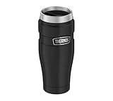 Thermos STAINLESS KING Thermobecher aus Edelstahl schwarz matt 0,47l - Coffee to...