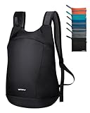 WATERFLY Ultraleicht Faltbar Rucksack 15L: Klein Packable Wanderrucksack Leicht...