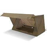 Gonex 1.5kg Ultralight 1 Person Backpacking Zelt mit Baldachin, Wasserdichtes...