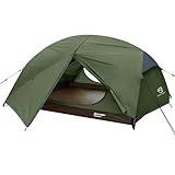 Bessport Zelt 3 Personen Camping Zelt 2 Türen Ultraleicht wasserdicht leicht...