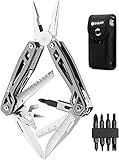 BIBURY 21 in 1 Multitool, Geschenke für Män, Langlebig Titanbeschichtete...